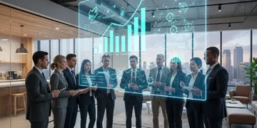 CIO Digital Transformation: 6 Tips for US CIOs to Boost Efficiency by 20% in 2026 US CIOs collaborating on digital transformation strategy for efficiency gains