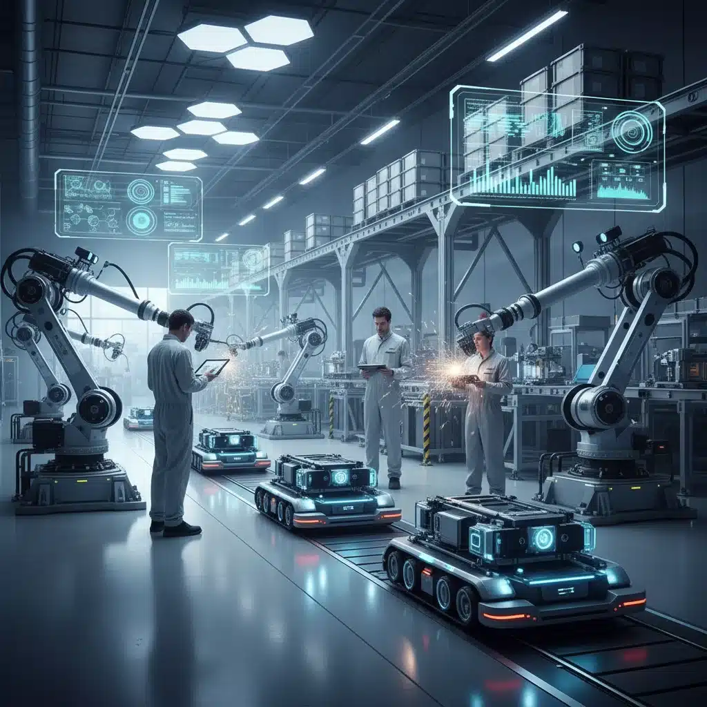 Robotics Innovations: Boosting US Manufacturing Efficiency by 15% by 2026