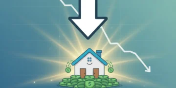 Refinance Mortgage 2026: 0.5% Rate Drop Impact on Payments Mortgage rate drop 2026, financial relief, home refinancing savings