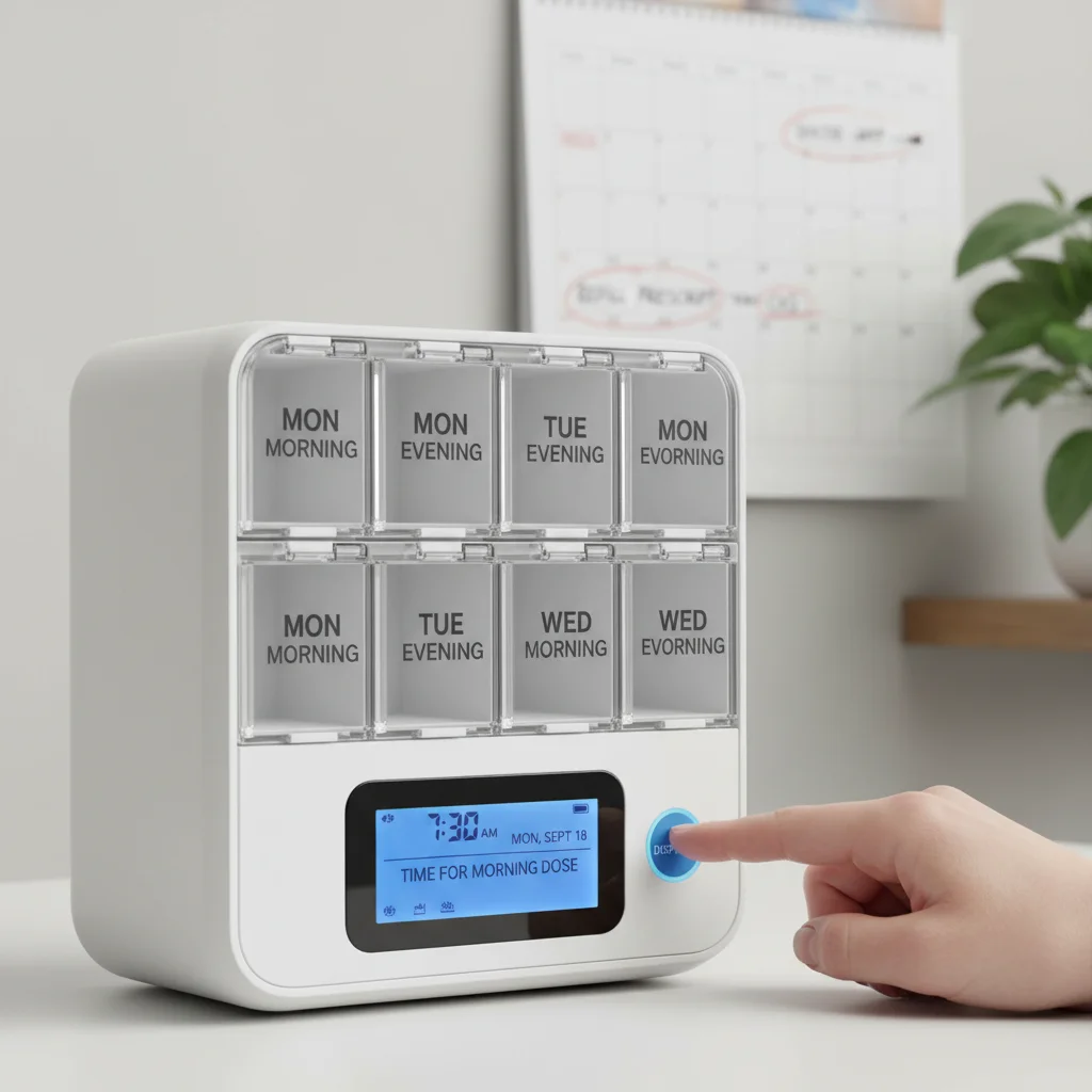 Smart medication dispenser for seniors