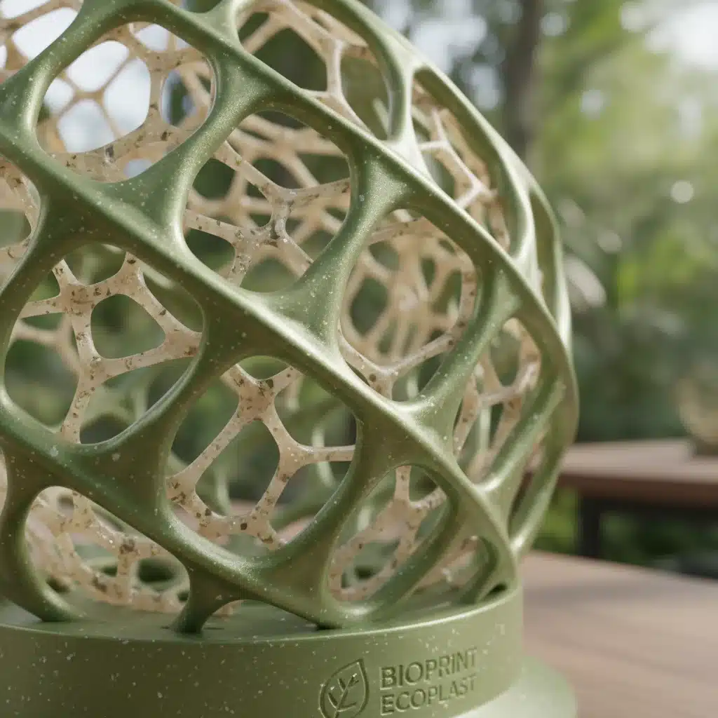 Intricate 3D-printed biodegradable polymer structure